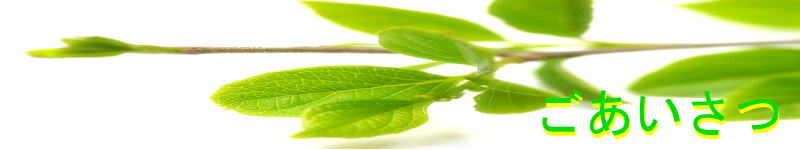 ごあいさつ